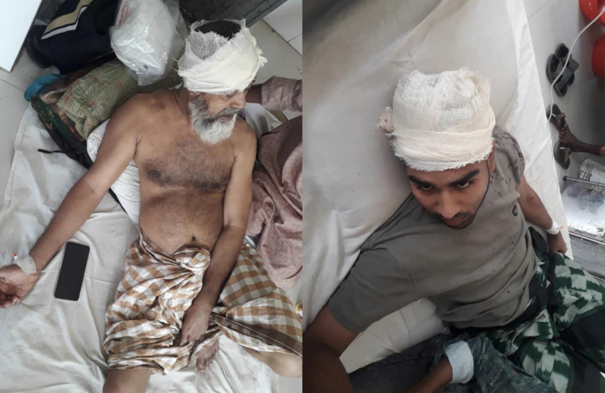 রাজশাহী’র তানোরের সেলামপুর গ্রামে পূর্ব শত্রুতার জের ধরে মারপিটের ঘটনায় পিতা-পুত্র আহত