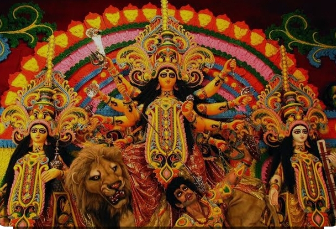 তানোরে ৪৭টি মন্দিরে শারদীয়  দূর্গাপূজার শুভ সুচনা