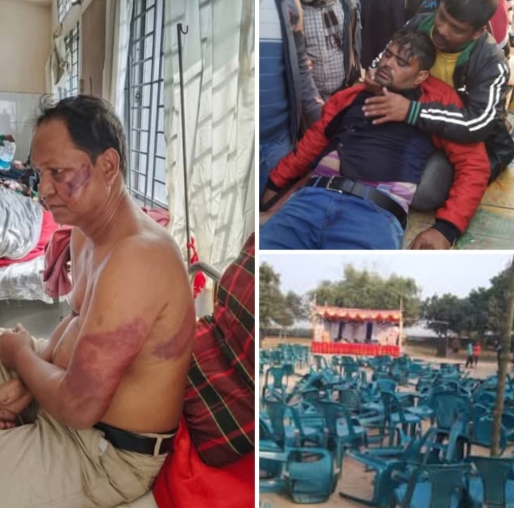 তানোরে বিএনপির দু’গ্রুপের দফায় দফায় হামলা ভাংচুর মারপিটে আহত ৬