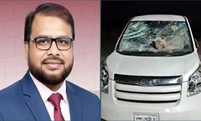 জামায়াতের সংসদ সদস্য মাছুম মোস্তাফার গাড়িতে হামলা ভাংচুর