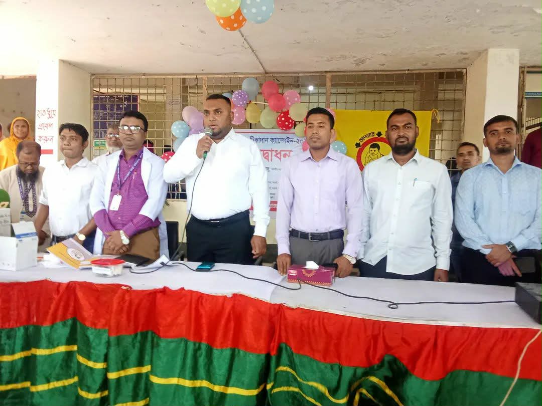 আত্রাইয়ে হাম-রুবেলা টিকাদান ক্যাম্পেইনের উদ্বোধন